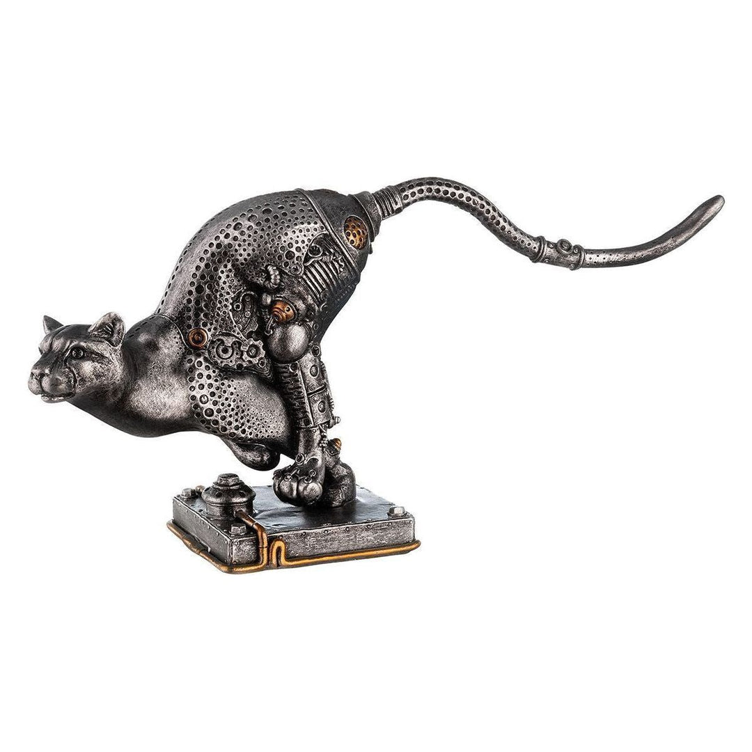 Poly Skulptur"Steampunk Pard" - Luxurelle-Shop