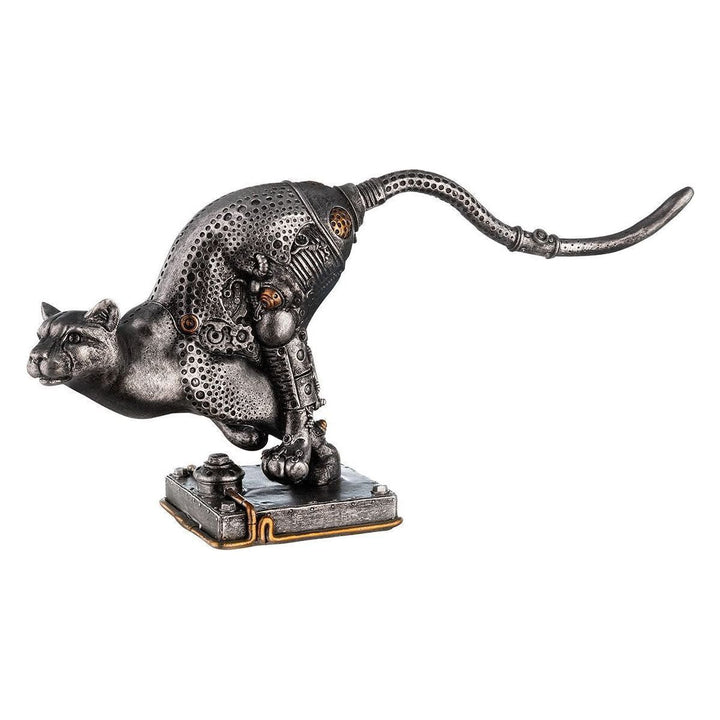 Poly Skulptur"Steampunk Pard" - Luxurelle-Shop
