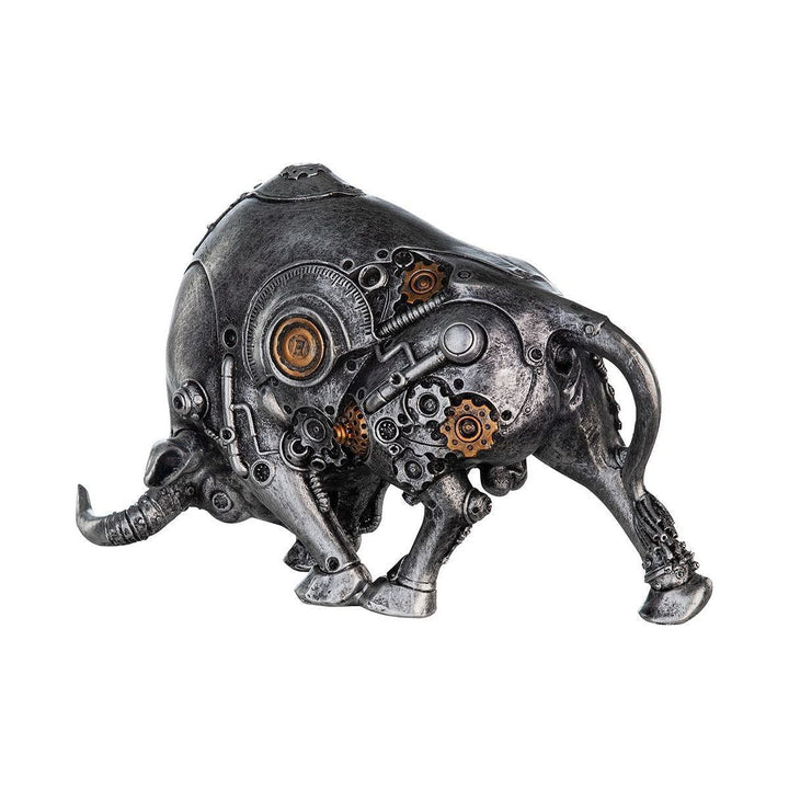 Poly Skul"Steampunk Bullfight" - Luxurelle-Shop