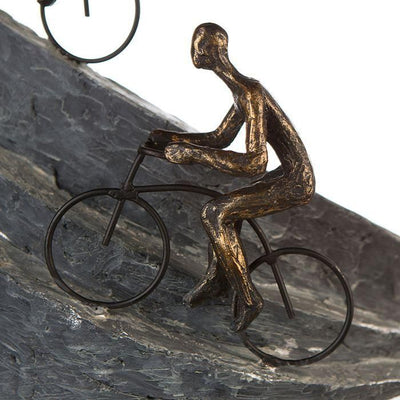 Poly/Metall Skulptur "Racing" - Luxurelle-Shop
