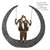 Poly/Metall Skulptur "Swing" bronzefarben