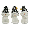 Porzellan Katze mit Mütze 3 tlg. in 3 Varianten - Luxurelle-Shop