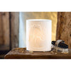 Porzellan Lampe Ellipse"Pferdekopf" 20 cm hoch - Luxurelle-Shop