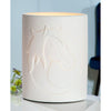 Porzellan Lampe Ellipse"Pferdekopf" 28 cm hoch - Luxurelle-Shop