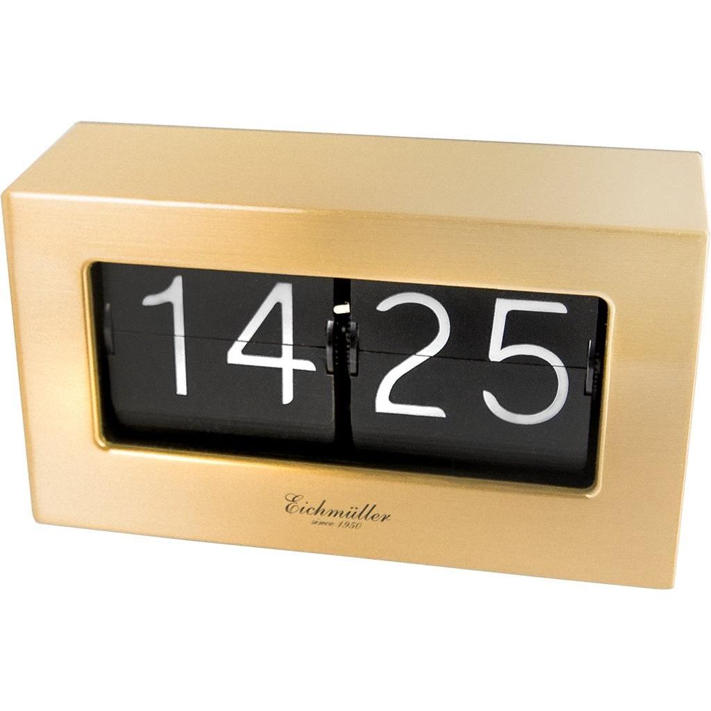 Retro Flip Uhr - Messing - Luxurelle-Shop
