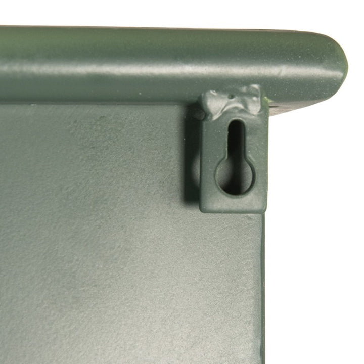 Vitrinenschrank Grün – moderner Metallschrank mit Glastür und Stauraum