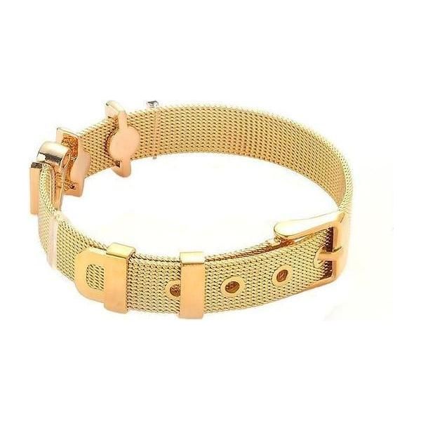 Set Mesh - Armband in 3 Farben mit Charms - Luxurelle-Shop
