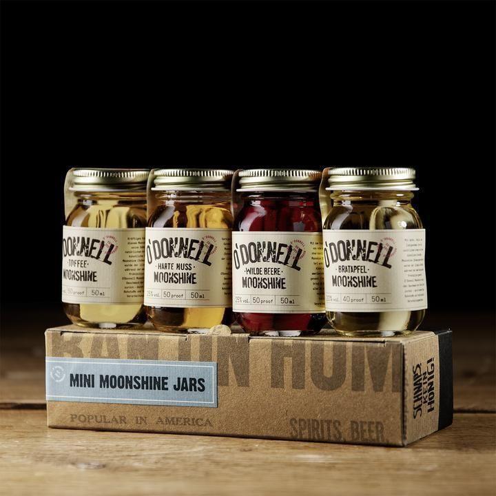 Set Mini Moonshine 4 Varianten - Luxurelle-Shop