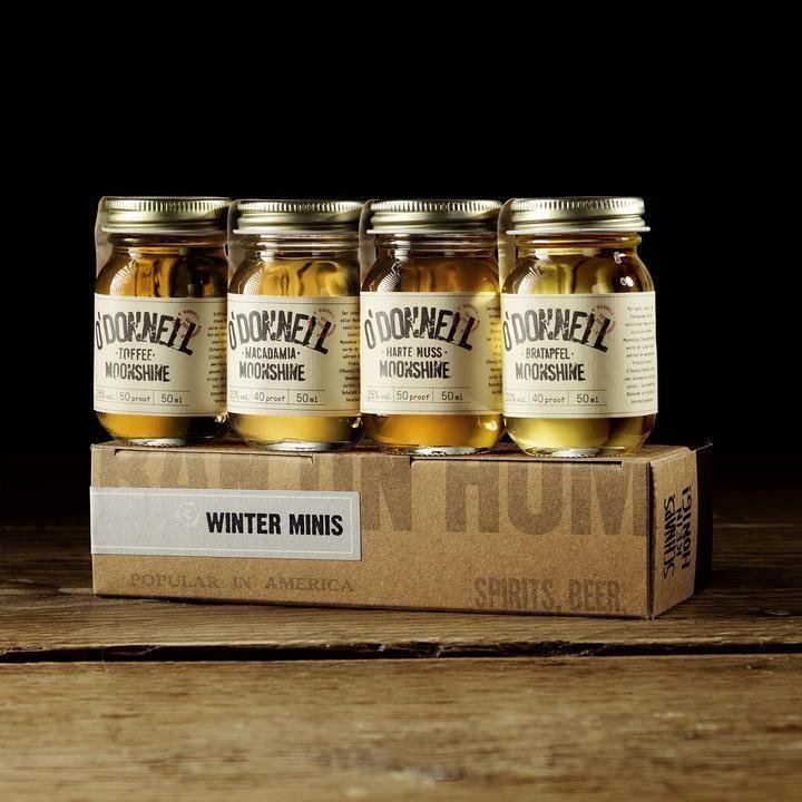 Set Mini Moonshine 4 Varianten - Luxurelle-Shop
