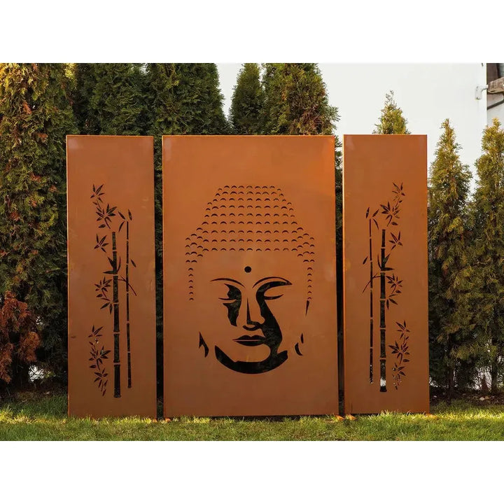 SICHTSCHUTZWAND - BUDDHA 3.tlg - Luxurelle-Shop