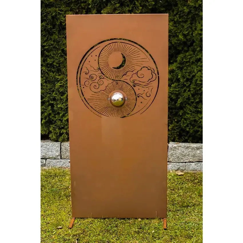 SICHTSCHUTZWAND - YIN & YANG - Luxurelle-Shop