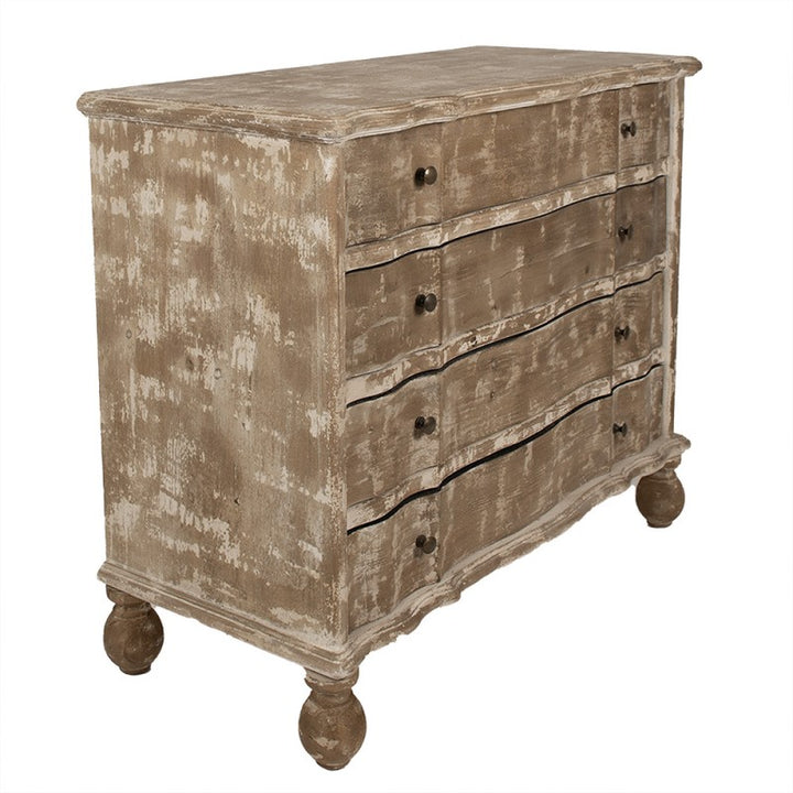 Sideboard Vintage Braun – stilvolle Kommode im Brocante Design