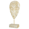 Skulptur, "Giseh", Gesichtsmotiv - Luxurelle-Shop