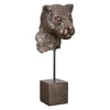 Skulptur, Leopard, "Antique" - Luxurelle-Shop