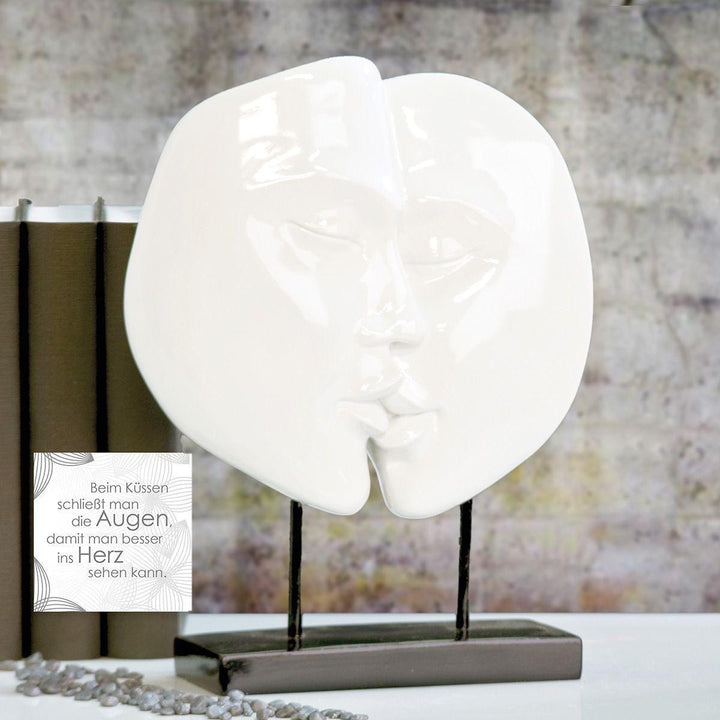 Skulptur"Faces"Poly, - Luxurelle-Shop