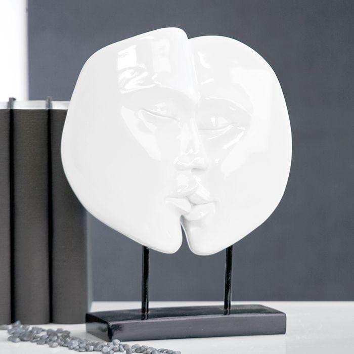 Skulptur"Faces"Poly, - Luxurelle-Shop
