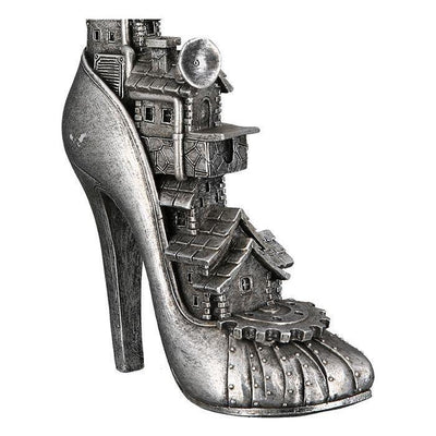 Skulptur"Steampunk High Heel"Poly - Luxurelle-Shop