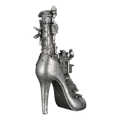 Skulptur"Steampunk High Heel"Poly - Luxurelle-Shop