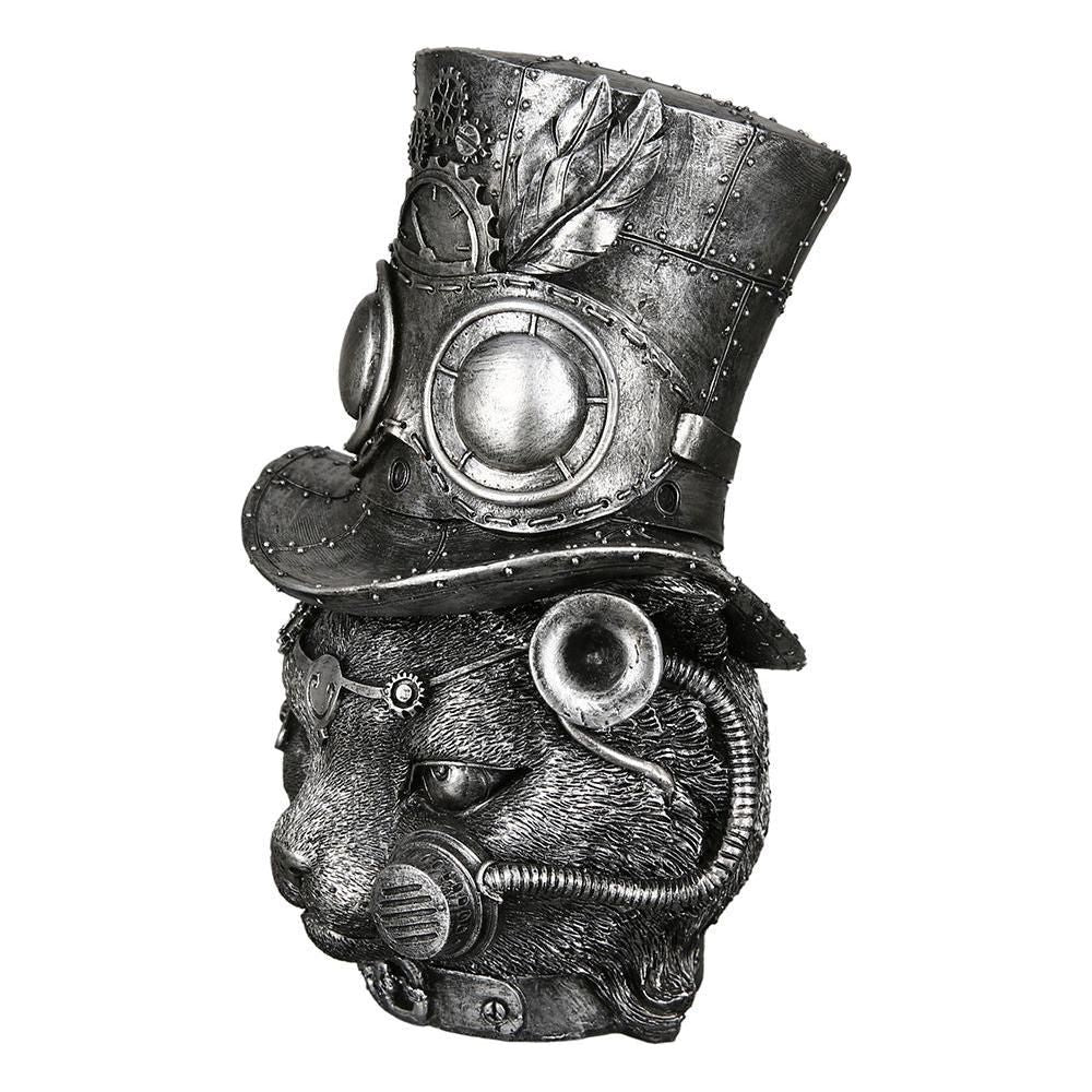 Skulptur"Steampunk Tom-Cat"Poly - Luxurelle-Shop