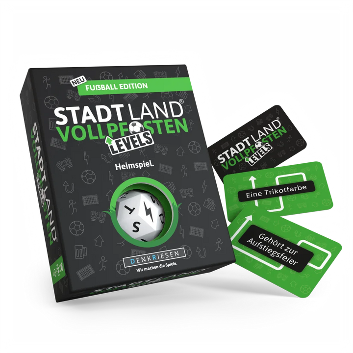 Stadt Land Vollpfosten® Levels | Fußball Edition
