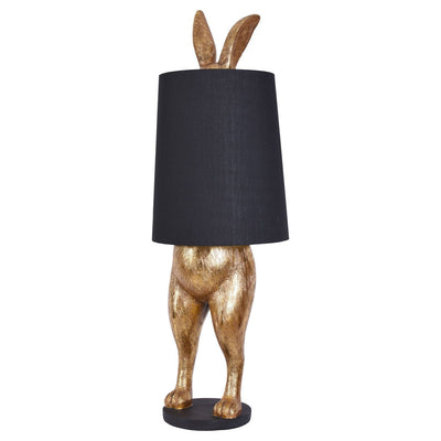 Stehleuchte Hase Rabbit Gold XXL - Luxurelle-Shop