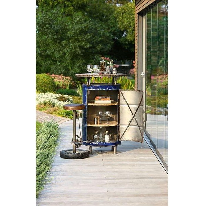 Stehtisch"Barrel"Metall - Luxurelle-Shop