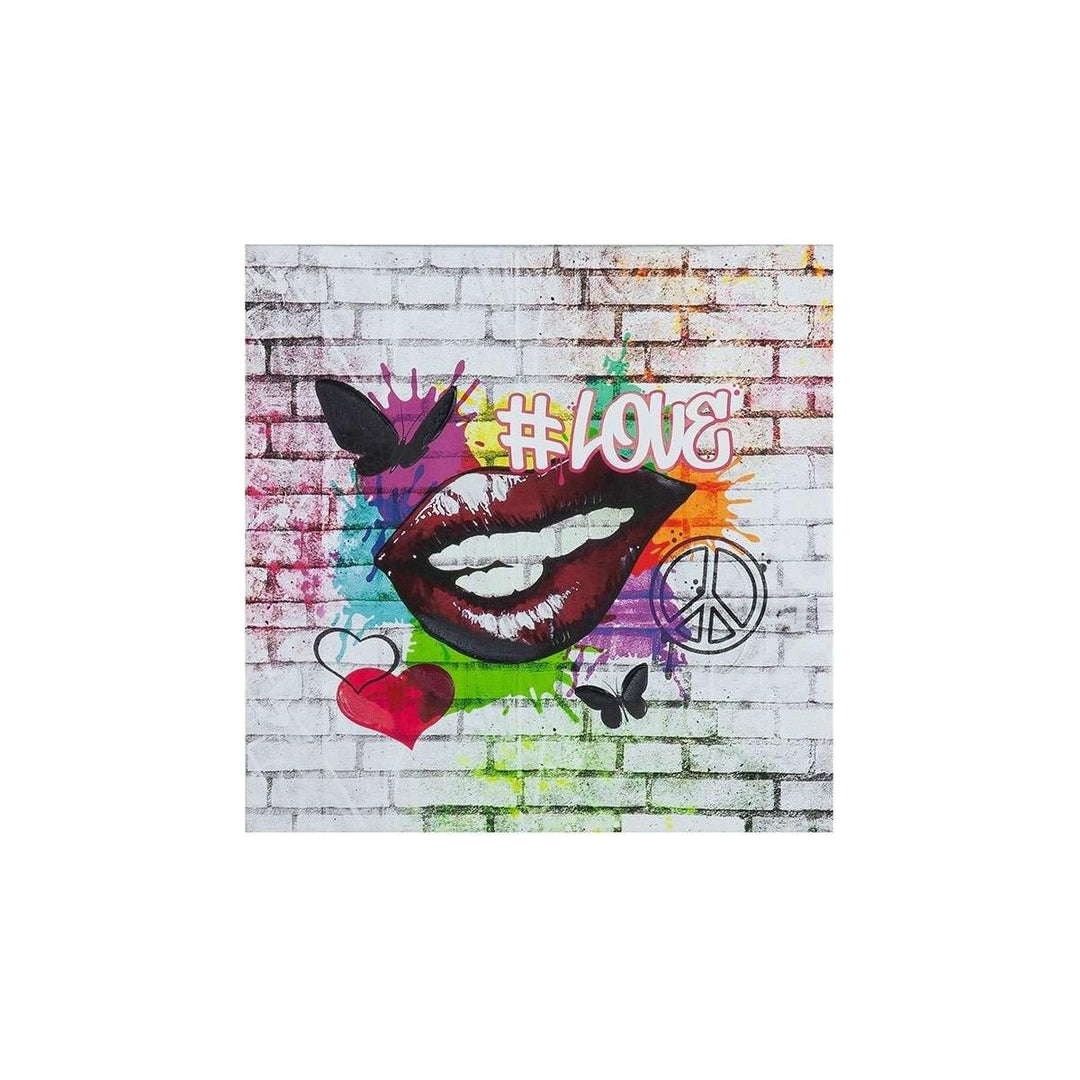 Street Art Bilder Set Wow Music Love 3tlg - Luxurelle-Shop