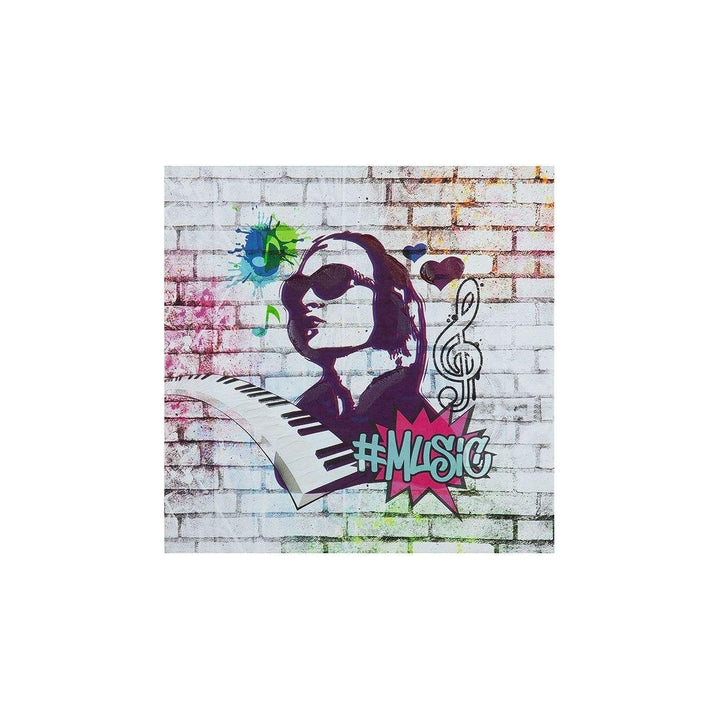 Street Art Bilder Set Wow Music Love 3tlg - Luxurelle-Shop