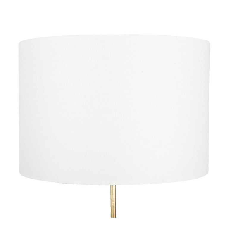 Tischlampe Botanic Design – elegante Tischlampe aus Polyresin in Gold