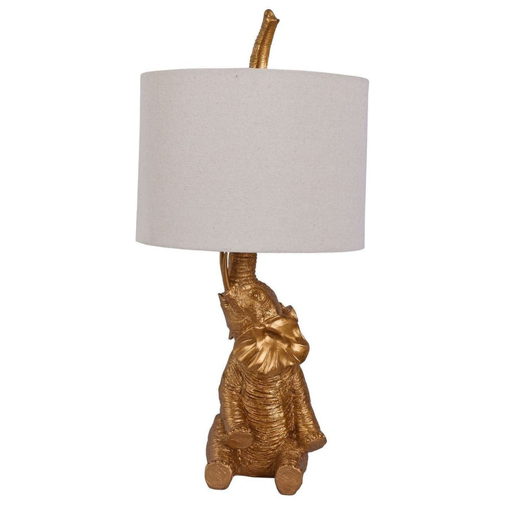 TISCHLEUCHTE ELEPHANT GOLD - Luxurelle-Shop