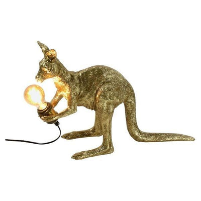 Tischleuchte Känguru Skippie, gold - Luxurelle-Shop