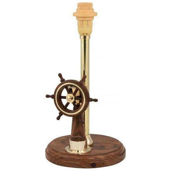 Tischleuchte STEERING mit Holz - Luxurelle-Shop