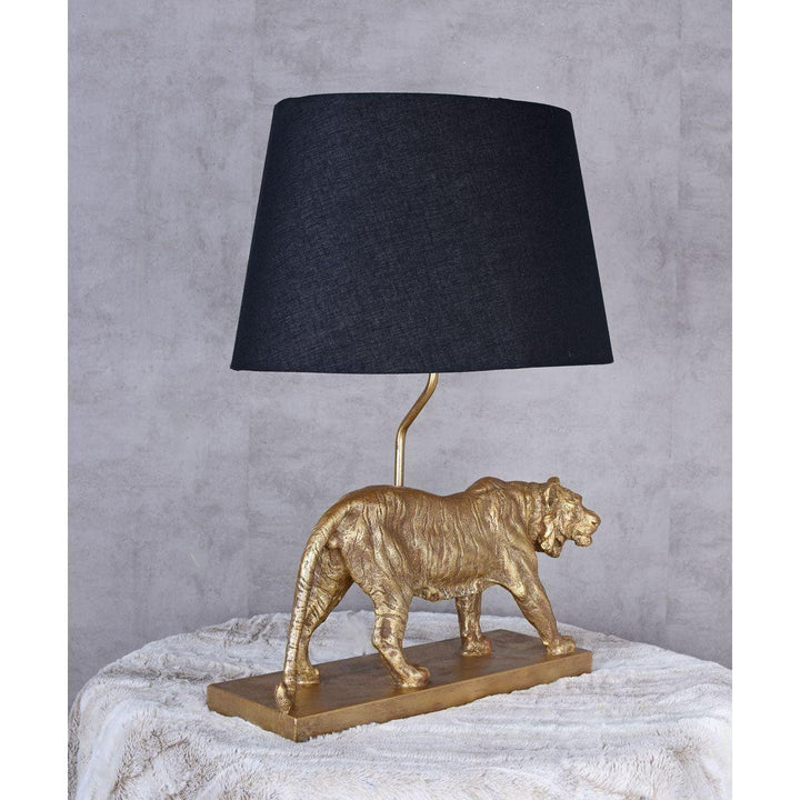 Tischleuchte Tiger, gold/schwarz - Luxurelle-Shop