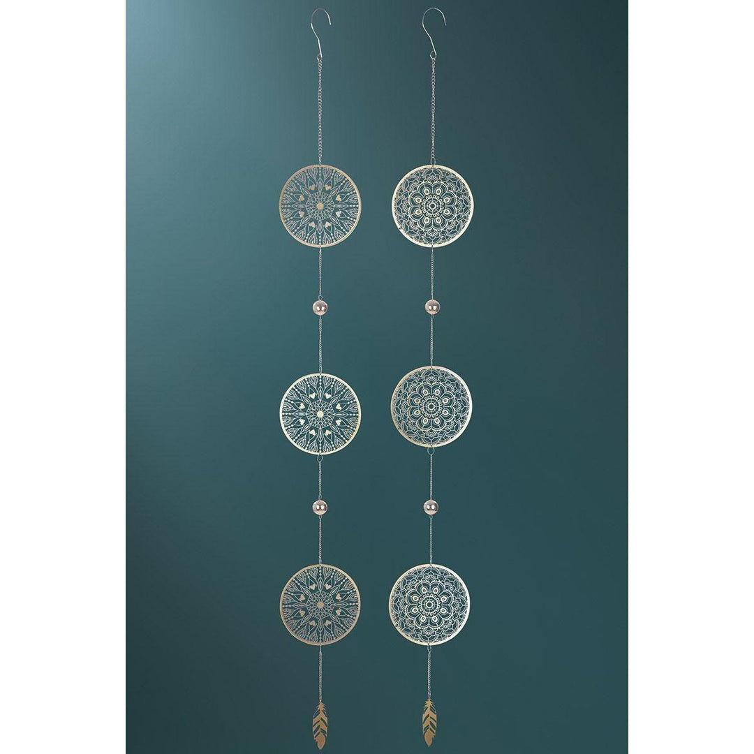 Traumfänger Set ,Girlande, "Glory", Mandalamotiv - Luxurelle-Shop
