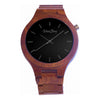 WoodBury Classic Watch - Red - Man - Luxurelle-Shop