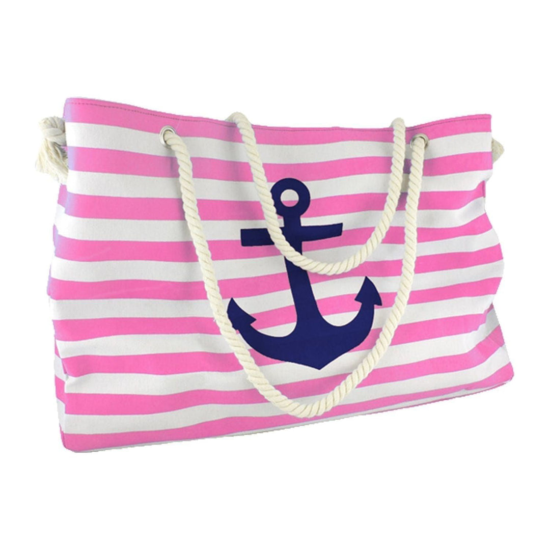 XXL Familien Strandtasche Anker "Katja" Maritim Bag in 3 Farben - Luxurelle-Shop