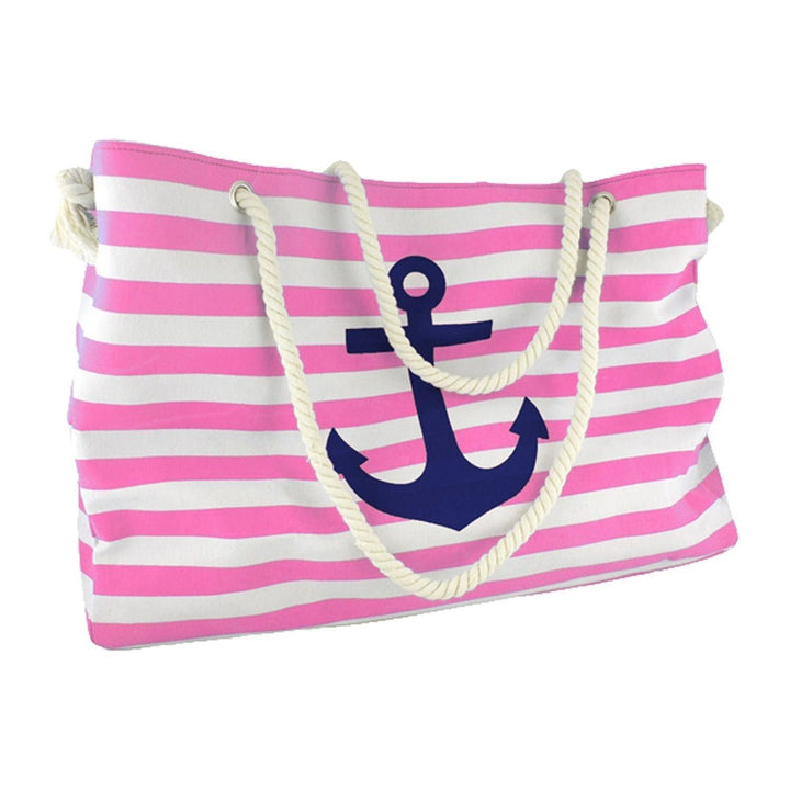 XXL Familien Strandtasche Anker "Katja" Maritim Bag in 3 Farben - Luxurelle-Shop