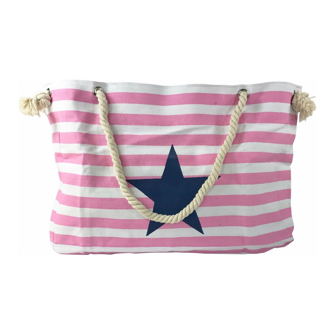 XXL Familien Strandtasche Stern "Katja" Maritim Bag in 3 Farben - Luxurelle-Shop